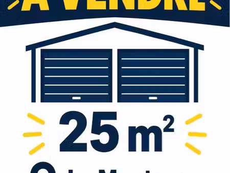 1 double garage 25m2