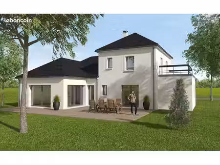 maison 152.8 m² avec terrain à la brosse-montceaux (77)