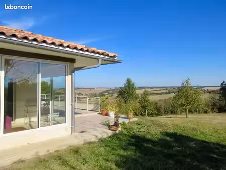 ? maison 130 m² + sous-sol aménagé à louer – montvalen  entre rabastens et villemur-sur-ta