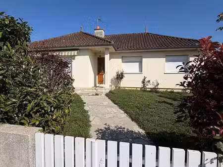 maison t5 plain-pied non meublée 94 m² - 4 chambres  garage et terrain - poitiers