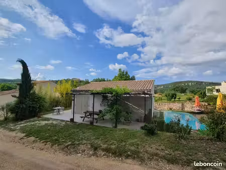 location meublé avec grand terrain et parking 1 à 3 p du 1/11 au 30/03 st martin de castil