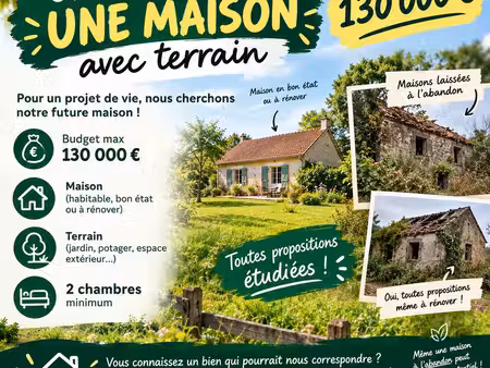 en pleine recherche maison