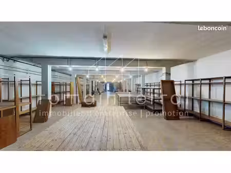 local d'activite 300 m² limoges