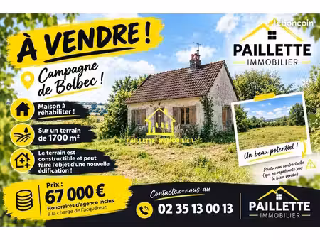 maison 3 pièces 80 m²