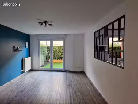 appartement t2 de 50 m² avec jardin  garage et cave