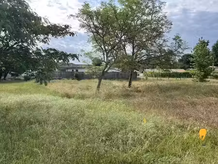vente terrain à batir 580 m² à mios (33380)  140 000 €