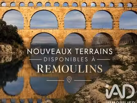 vente terrain à remoulins (30210) : à vendre / 381m² remoulins