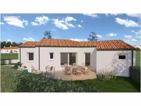 bretignolles sur mer  projet de construction d'une maison 80 m² avec terrain