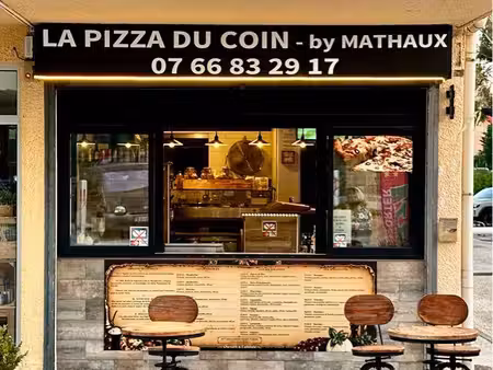 vente murs  fonds de commerce et parking – pizzeria à emporter à bormes-les-mimosas