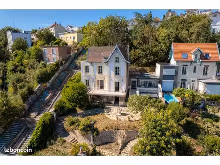 villa des terrasses – vue 360° le havre – 223 m² – 6 ch dont une dépendance – spa & roofto