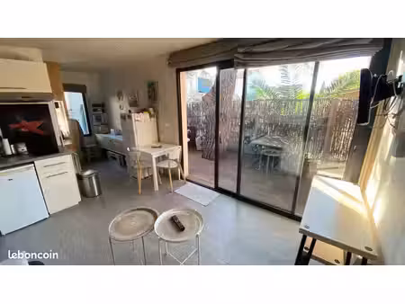 studio meublé 20 m² avec terrasse – le pradet – toutes charges comprises