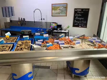 fonds de commerce poissonnerie / dégustation / plats préparés