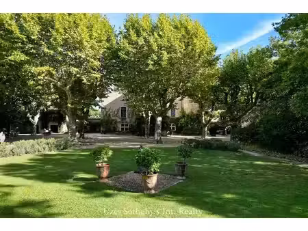 vente demeure d'exception piscine à uzès (30700) : à vendre piscine / 880m² uzès