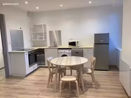 appartement 3 pièces rénové  meublé et lumineux
