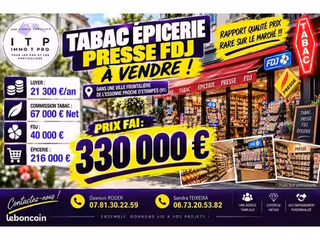 fdj  presse  tabac étampes