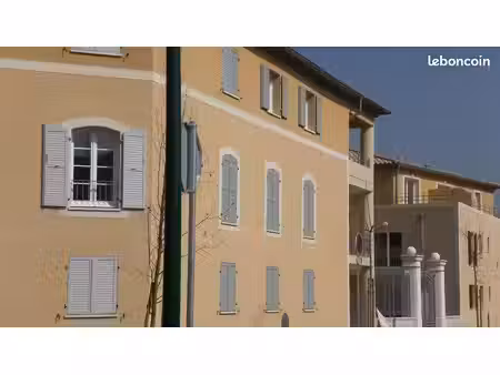 loue t2 - plein sud de 38 m² avec garage privatif fermé – résidence sécurisée – la roque-d