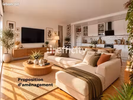 appartement 3 pièces 75 m²