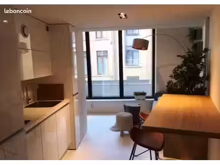 très beau t2 (36m²) meublé avec parking et balcon
