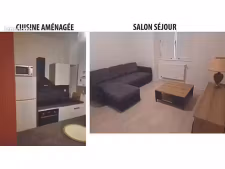 à louer – appartement meublé de 52 m² en rez-de-chaussée – centre-ville de fougères