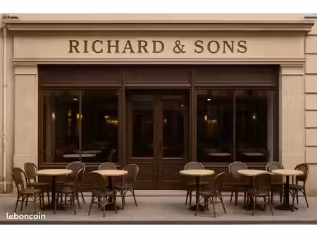 fonds de commerce restaurant 178 m²