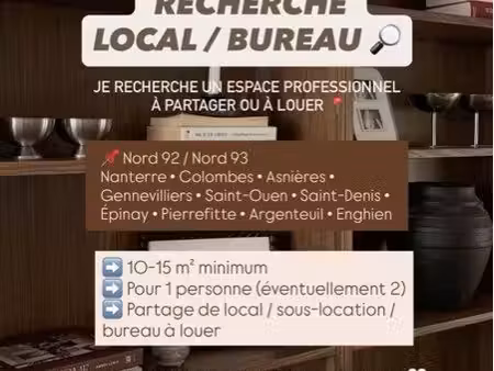 local recherche dans le 92/93
