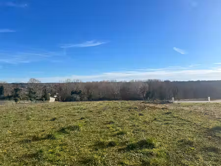 vente terrain  821.00m²  chissay