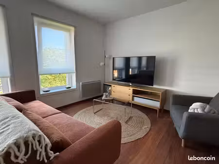 t2 meublé lumineux de 54 m² proche edhec