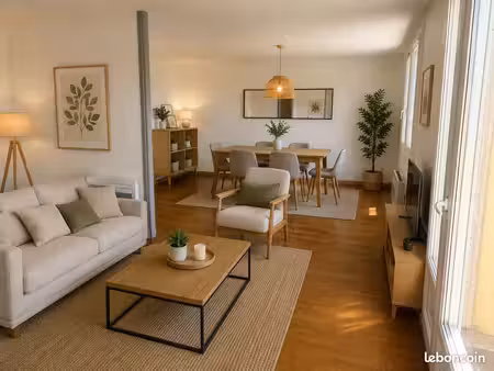 à louer – bel appartement meublé et refait à neuf de 63 m² avec 2 chambres– la verpillère