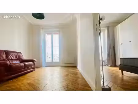 appartement 2 pièces 37m2 - canal de l’ourcq paris 19e