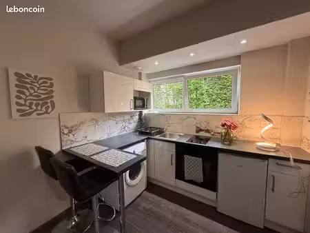 chaleureux studio meublé
