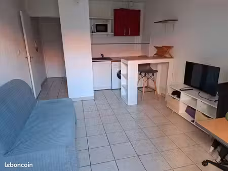 studio meublé 21m²