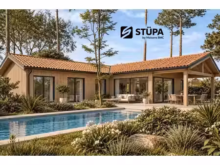 vente maison neuve 100 m² à gastes (40160)  469 500 €