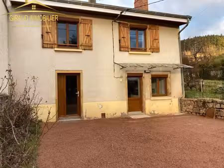 location maison 3 pièces 78m² chauffailles 71170