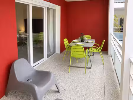 t2 51 m² avec terrasse 16 m² plein sud + parking – anglet centre