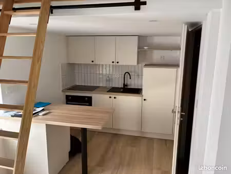 studio meublé avec mezzanine – 29 4 m² – climatisation