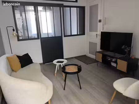 appartement rénové de 50 m² avec jardin privatif