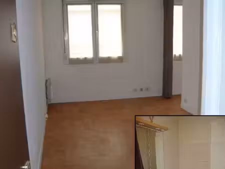 t1 / f1 bis  non meublé  centre jaude  31m2  rénové