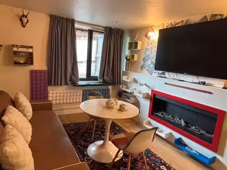 appartement t2 unique à courchevel 1850 + hammam