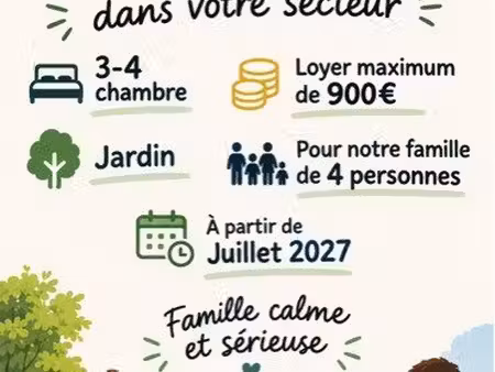 recherche maison en location