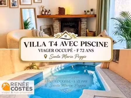 viager occupé - f72 ans - santa maria poggio (20221)