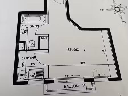 vente appartement 1 pièce