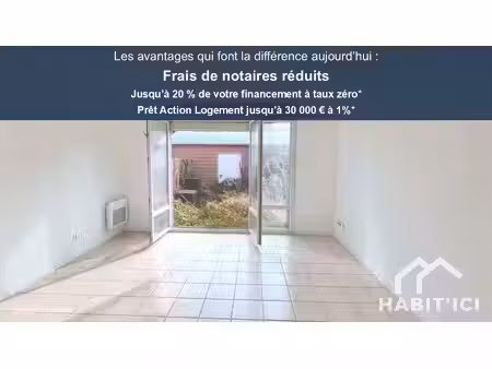 maison jumelée - 62.5m ²
