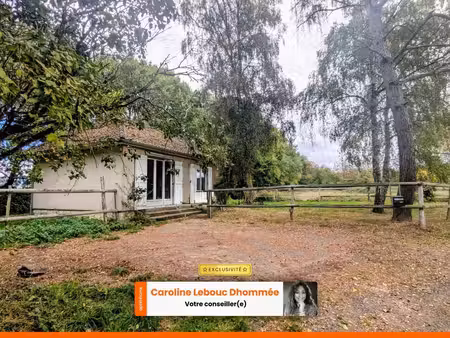 maisonnette louée avec jardin de 800 m² en pleine campagne à val-au-perche