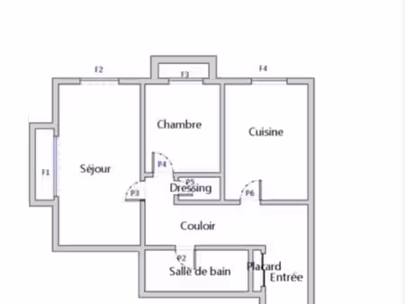 appartement t2 quartier febvotte