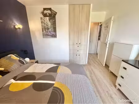 superbe appartement t2 meublé avec terrasse et stationnement – meaux  quartier saint-nicol