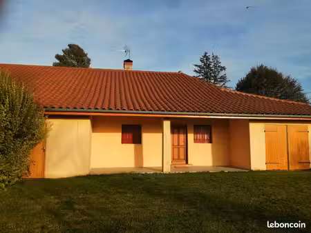 charmante maison de campagne de 74m2 avec dépendance de 49 m2 sur beau terrain de 1175 m2 