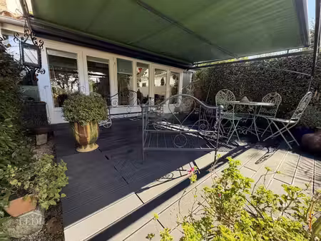 maison coup de coeur avec terrasse et jardin clos