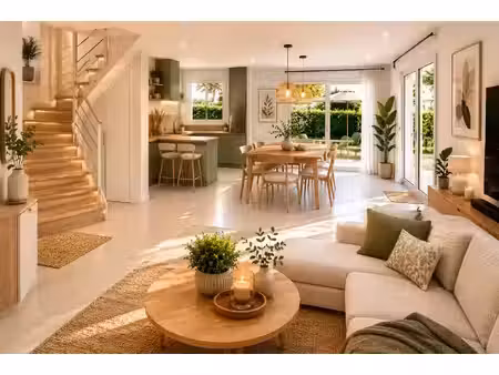- villa 4p avec jardin et stationnement au cœur de sénas