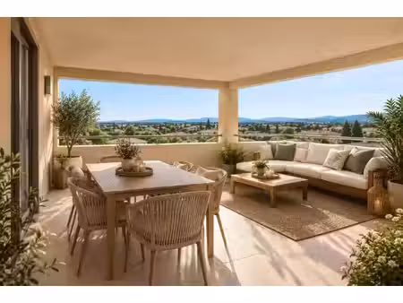 t4 lumineux de 80m² avec terrasse - centre rognes