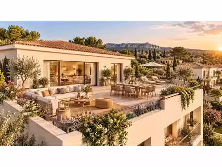 roquefort la bédoule - magnifique terrasse pour ce t4 - avant première